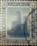 Stamps Egypt -  Intercambio 0,20 usd 10 miles. 1921