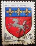 Stamps France -  Escudo de Armas Saint-Ló