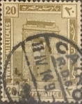 Stamps Egypt -  Intercambio 0,40 usd 20 miles. 1921