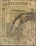 Stamps Egypt -  Intercambio 0,40 usd 20 miles. 1921