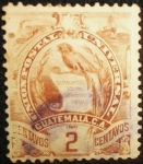 Stamps : America : Guatemala :  Escudo de Armas