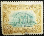 Stamps : America : Guatemala :  Templo de Minerva