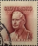 Stamps Slovakia -  Intercambio 0,20 usd 1 k. 1944