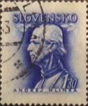 Stamps : Europe : Slovakia :  1,30 k. 1943