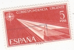 Sellos del Mundo : Europa : Espaa : correspondencia urgente (19)