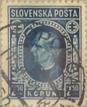 Stamps Slovakia -  Intercambio 0,30 usd 2,50 k. 1939
