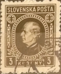 Stamps Slovakia -  Intercambio 0,50 usd 3 k. 1939