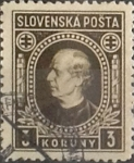 Stamps : Europe : Slovakia :  Intercambio ma4xs 0,50 usd 3 k. 1939