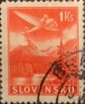 Stamps Slovakia -  Intercambio ma4xs 0,40 usd  1 k. 1939