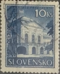 Stamps Slovakia -  Intercambio ma4xs 0,75 usd  10 k. 1940