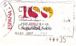 Stamps Spain -  100 años seguridad social ATM (19)