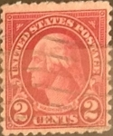 Sellos de America - Estados Unidos -  Intercambio 0,20 usd 2 cents. 1926