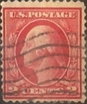 Sellos de America - Estados Unidos -  Intercambio 0,25 usd 2 cents. 1917