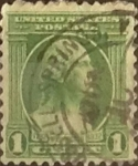 Sellos de America - Estados Unidos -  Intercambio 0,20 usd 1 cents. 1932