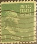 Stamps United States -  Intercambio 0,20 usd 1 cents. 1938