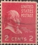 Stamps United States -  Intercambio 0,20 usd 2 cents. 1938