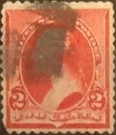 Stamps United States -  Intercambio 0,55 usd 2 cents. 1890