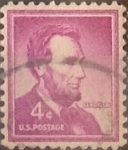 Sellos de America - Estados Unidos -  Intercambio 0,20 usd 4 cents. 1954