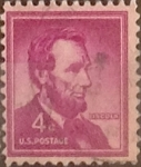Stamps United States -  Intercambio 0,20 usd 4 cents. 1954