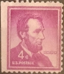 Stamps United States -  Intercambio 0,20 usd 4 cents. 1954