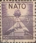 Stamps : America : United_States :  Intercambio 0,20 usd 3 cents. 1952