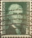 Sellos de America - Estados Unidos -  Intercambio 0,20 usd 1 cents. 1968