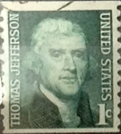 Sellos de America - Estados Unidos -  Intercambio 0,20 usd 1 cents. 1968