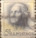 Stamps United States -  Intercambio 0,20 usd 5 cents. 1962