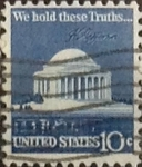 Stamps United States -  Intercambio 0,20 usd 10 cents. 1973
