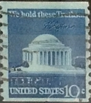 Stamps United States -  Intercambio 0,20 usd 10 cents. 1973