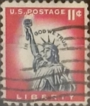 Sellos de America - Estados Unidos -  Intercambio 0,20 usd 11 cents. 1961