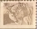 Stamps United States -  Intercambio cxrf2 0,20 usd 18 cents. 1981