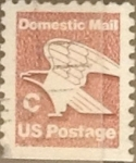 Stamps United States -  Intercambio 0,20 usd 20 cents. 1981