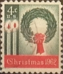 Stamps United States -  Intercambio 0,20 usd 4 cents. 1962