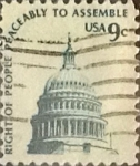 Sellos de America - Estados Unidos -  Intercambio 0,20 usd 9 cents. 1975