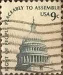 Stamps United States -  Intercambio 0,20 usd 9 cents. 1975