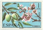 Sellos del Mundo : Europa : Espa�a : FLORA GRUPO IV. ALMENDRO. Prunus Dulcis. EDIFIL 2254