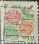 Stamps United States -  Intercambio 0,20 usd 15 cents. 1978