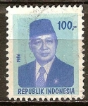Sellos del Mundo : Asia : Indonesia : Presidente Sukarno.
