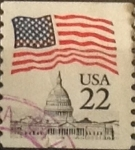 Stamps United States -  Intercambio 0,20 usd 22 cents. 1985