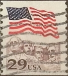 Stamps United States -  Intercambio 0,20 usd 29 cents. 1991