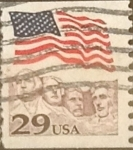 Stamps United States -  Intercambio 0,20 usd 29 cents. 1991