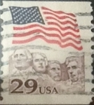 Stamps United States -  Intercambio 0,20 usd 29 cents. 1991