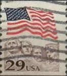 Stamps United States -  Intercambio 0,20 usd 29 cents. 1991