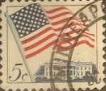 Stamps United States -  Intercambio 0,20 usd 5 cents. 1963