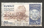 Stamps : Asia : Kuwait :  156 - Cheikh Abdullah Salim, Escuela secundaria de Shuwalkh