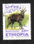 Sellos del Mundo : Africa : Ethiopia : Bushbuck de Menelik
