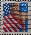 Stamps United States -  Intercambio 0,20 usd 32 cents. 1995