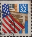 Stamps United States -  Intercambio 0,20 usd 32 cents. 1995