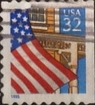 Stamps United States -  Intercambio 0,20 usd 32 cents. 1995